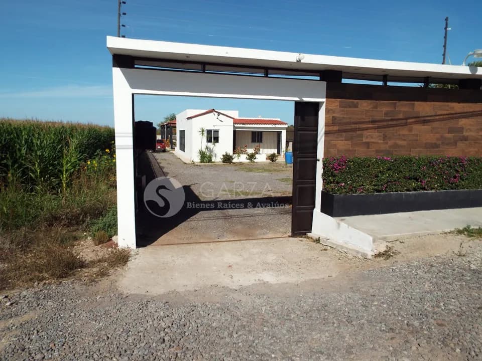 TERRENO CAMPESTRE CON CASA HABITACIÓN CARRETERA MOCHIS-TOPO