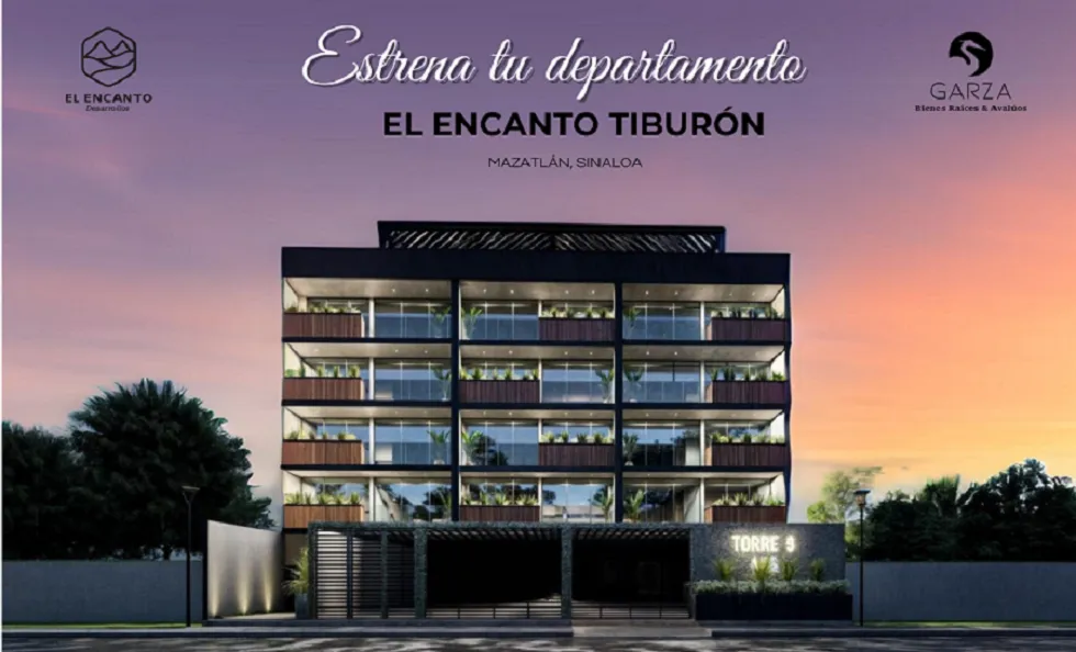 DEPARTAMENTOS DE 1 Y 2 RECÁMARAS EL ENCANTO TIBURON MAZATLÁN SIN.